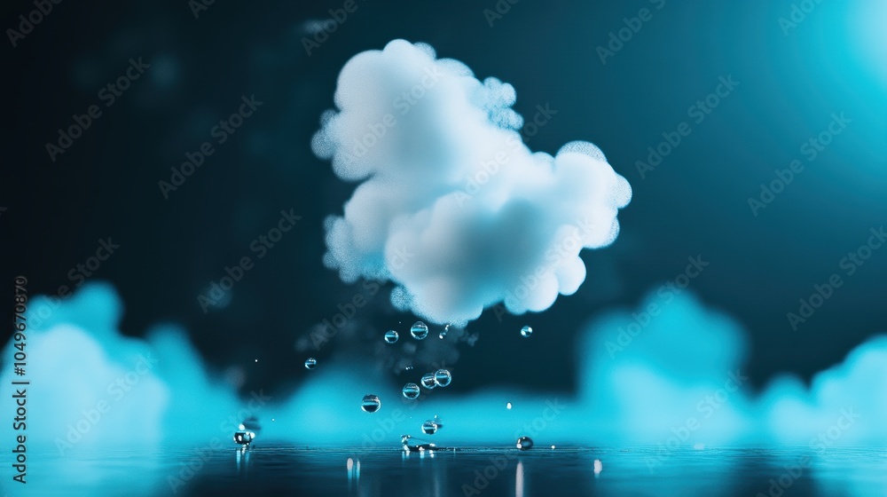 Poster a timelapse video of steam condensing on a glass surface, showcasing the mesmerizing patterns and te