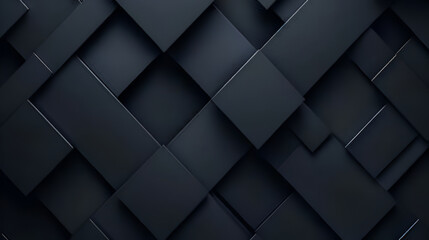A black and white image of squares and rectangles stock background,A black and white wall constructed entirely of cubes stacked together, creating a repetitive and geometric pattern 

