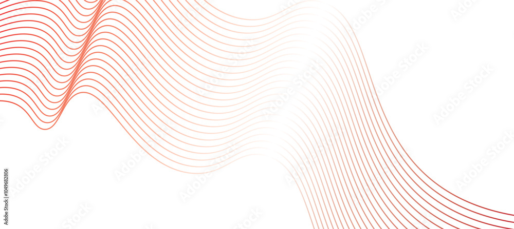 Poster abstract blue blend curve line. geometric dynamic thin line futuristic wave. abstract modern backgro