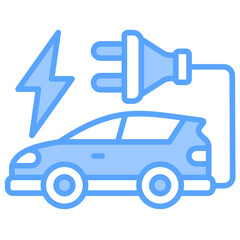 Electric Car Icon