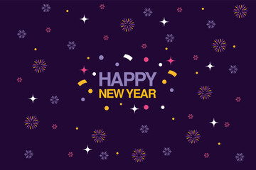 Naklejka premium christmar and new year holiday