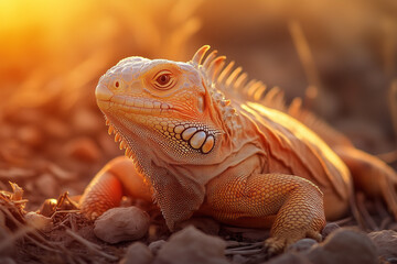 Fototapeta premium iguana