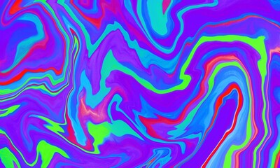 Iridescent rainbow galaxy space psychedelic swirl trippy artwork abstract acrylic effect background