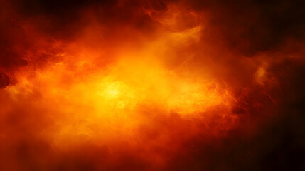 Abstract Background Orange Yellow Fire Smoke