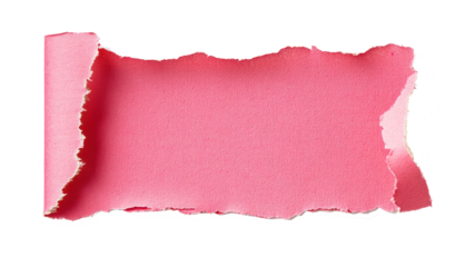 Soft Pink Cut-Out Cardboard for Creative Design and Craft Projects