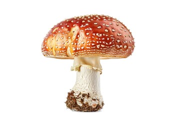 Obraz premium Shimeji mushroom isolated on a white background.
