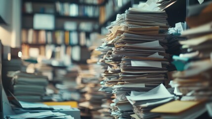 Overwhelmed with Paperwork