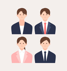 정장 입은 사람