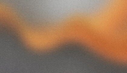 Abstract background with blurred grainy gradient in orange and grey tones, ideal for contemporary and textured designs