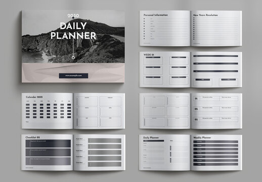 Daily & Monthly Planner