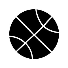 Icon of a basketball, representing the sport