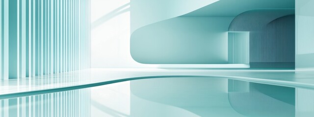 Obraz premium Minimalist Interior Design.