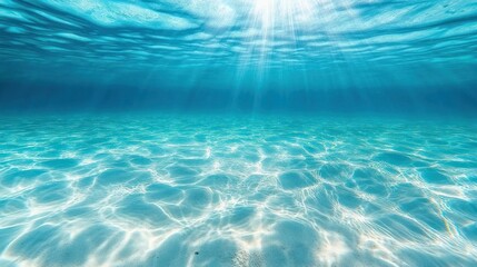 Sunbeams Underwater