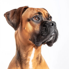 Fototapeta premium dog isolated on white