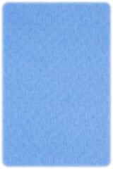 Fototapeta premium background for Christmas card: close up of blue textured cardboard with white frame