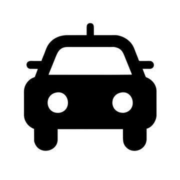 recommend clip art: Icon of a car representing transportation