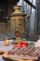 Still life with samovar