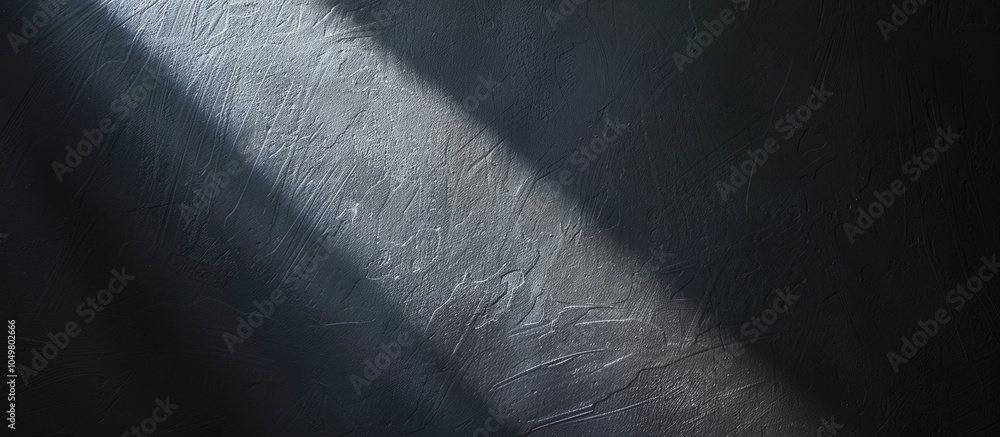 Leinwandbilder black paper texture or background featuring a spotlight dark wall backdrop wallpaper dark shade. wit