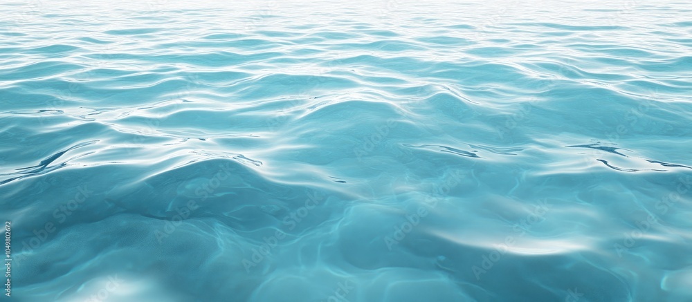 Poster Beautiful and straightforward background of water. with copy space image. Place for adding text or design