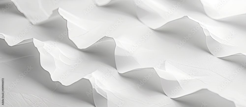 Poster textured white paper for use as a background suitable for interior and exterior decoration or as a b