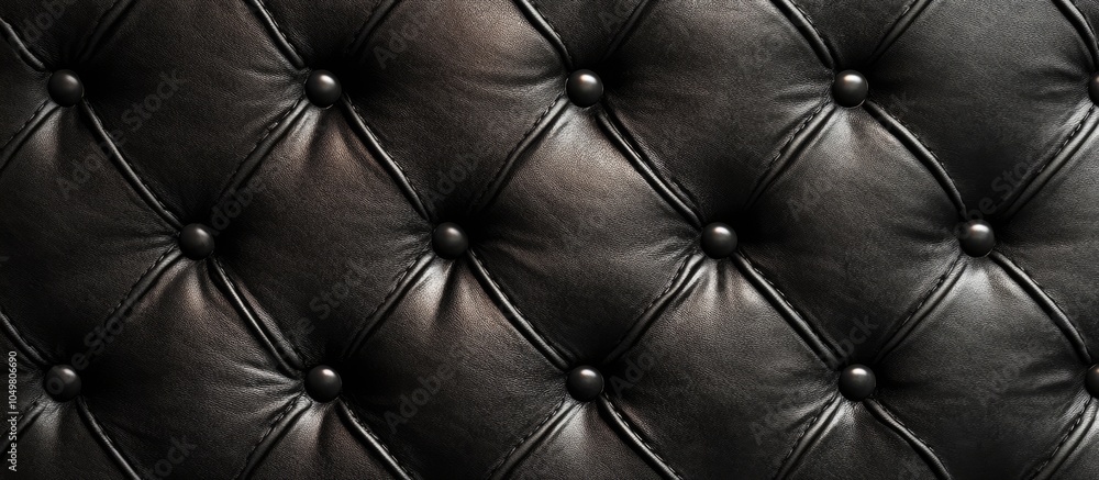 Fototapete background featuring black leather texture. with copy space image. place for adding text or design
