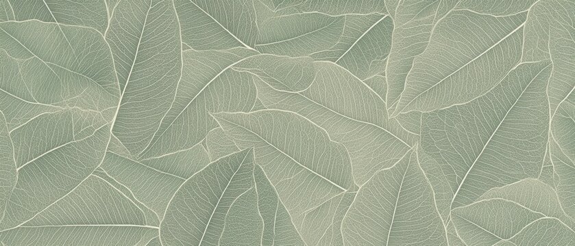 A leafy green background with a leafy pattern