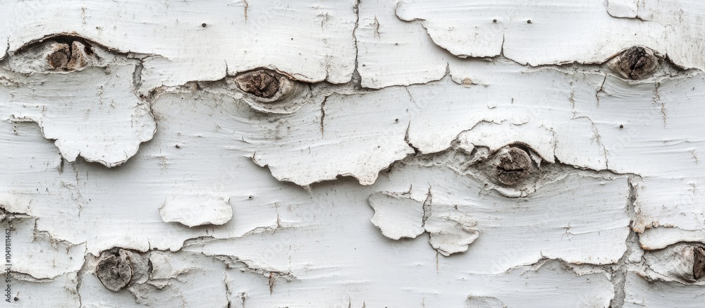 Aufkleber macro texture background of white birch bark. with copy space image. Place for adding text or design