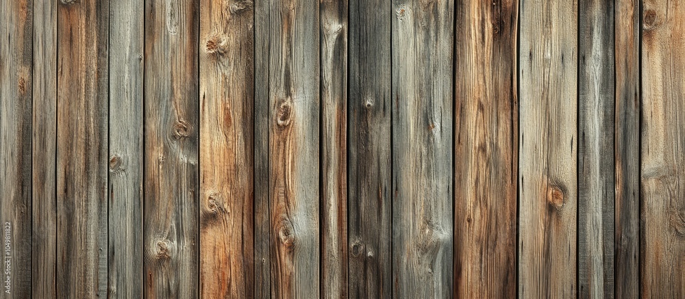 Poster Wood texture featuring a natural pattern wooden planks background suitable for desktop wallpaper or website design with template space for text. with copy space image. Place for adding text or design