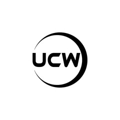 UCW Letter Logo Design, Inspiration for a Unique Identity. Modern Elegance and Creative Design. Watermark Your Success with the Striking this Logo.