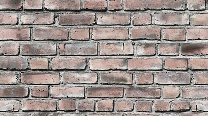 Obraz premium Old vintage red brick wall facade- high-quality texture for concept interior design or architecture detail project