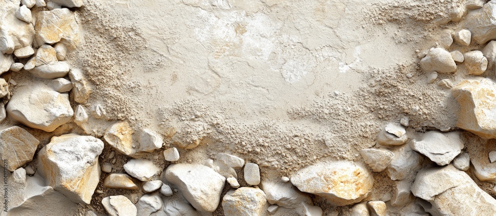Aufkleber Background with a natural sand and stone texture. with copy space image. Place for adding text or design