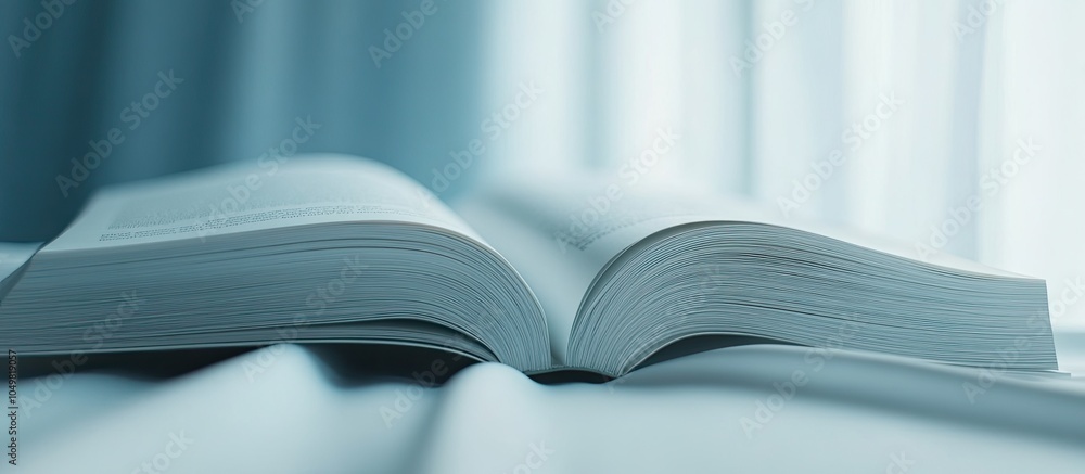 Aufkleber Book on background closeup detail. with copy space image. Place for adding text or design