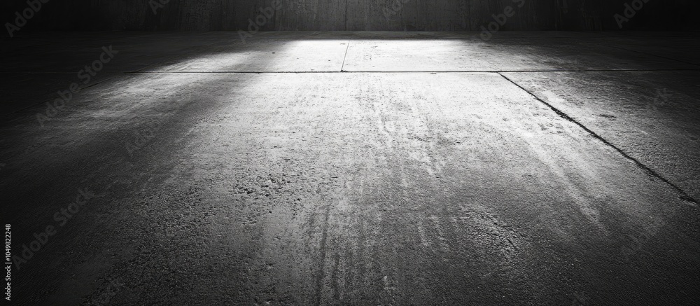 Fototapete Black and white textured cement surface floor background. with copy space image. Place for adding text or design