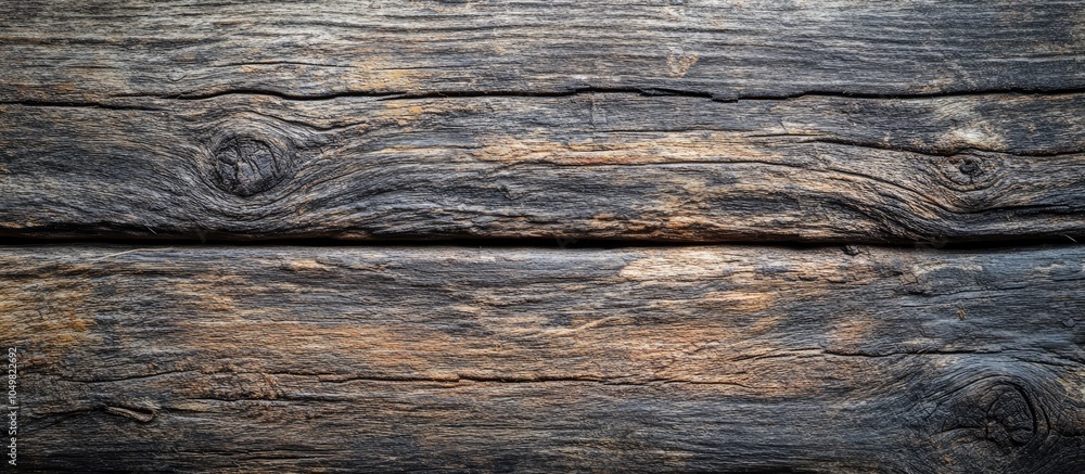 Aufkleber creative arrangement featuring a background of aged wood and its texture background idea top view fl
