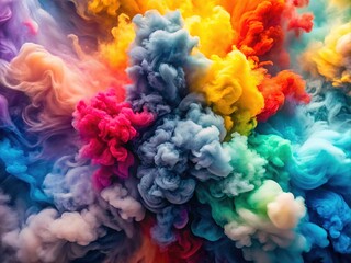 Obraz premium Featuring a seamless gray cloud texture with a smoky backdrop, this design element is perfect for creative projects and modern aesthetics, enhancing any artistic vision.