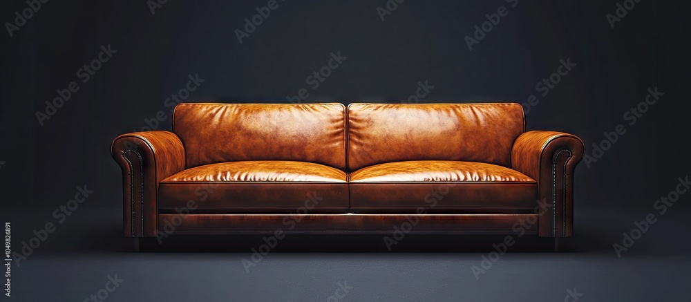 Aufkleber Couch. with copy space image. Place for adding text or design