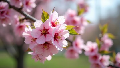 Naklejka premium Blooming beauty in natures palette