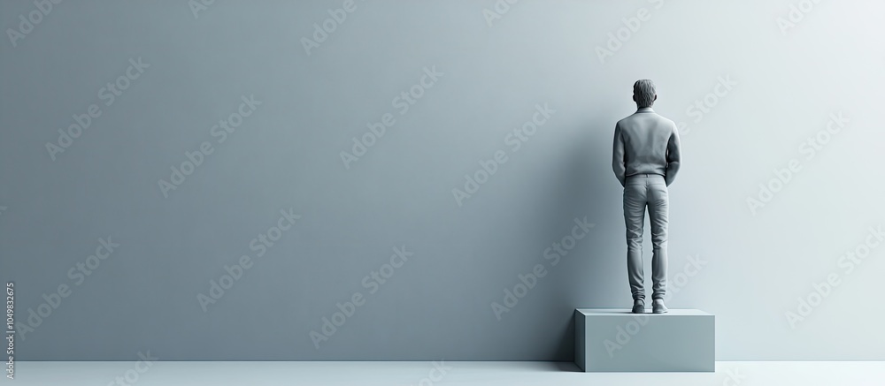 Aufkleber number one and entrepreneur. with copy space image. place for adding text or design