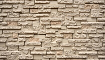 Fototapeta premium Textured stone wall with a variety of shapes and sizes