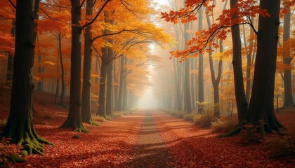  Autumns Path  A Journey Through the Golden Forest