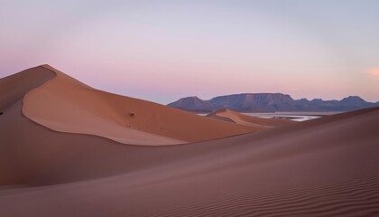 Fototapeta na wymiar Majestic dunes under the desert sky
