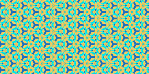 seamless geometric pattern with triangles