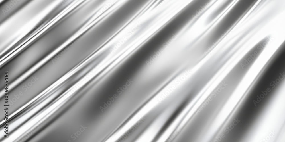 Poster a sleek and polished metallic silver surface that showcases a beautifully brushed texture, making it