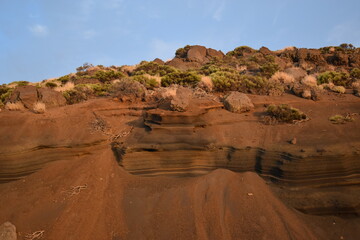 red rock in the Teide in Tenerife