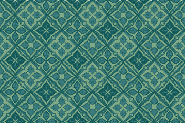 green pattern