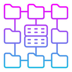 Hierarchical Structure Icon