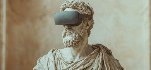 Timeless Wisdom in a Futuristic VR World