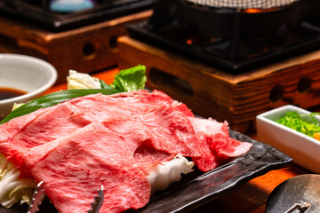国産牛　しゃぶしゃぶ