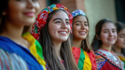 A cultural exchange program where students from different countries share their traditions and experiences, emphasizing cross-cultural learning