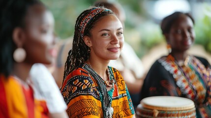 A discussion group exploring cultural differences in customs and traditions, emphasizing learning and understanding